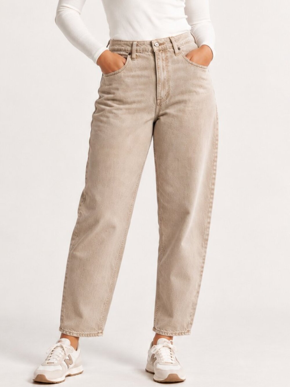 Abercrombie & Fitch High Rise Taper Denim Jeans NWT